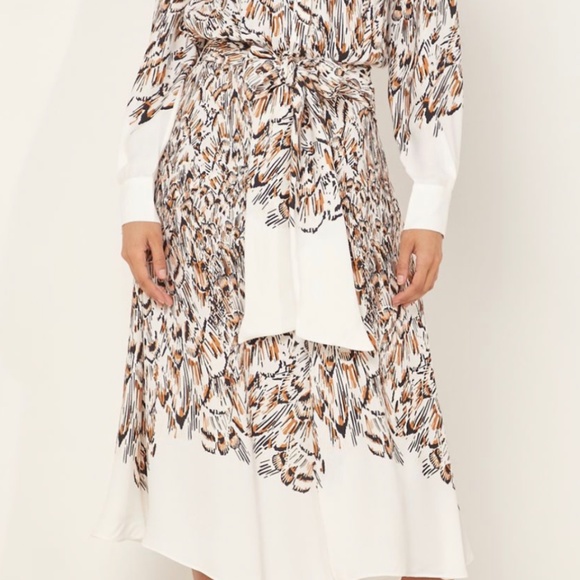 Reis Midi Feather Dress - Picture 6 of 6